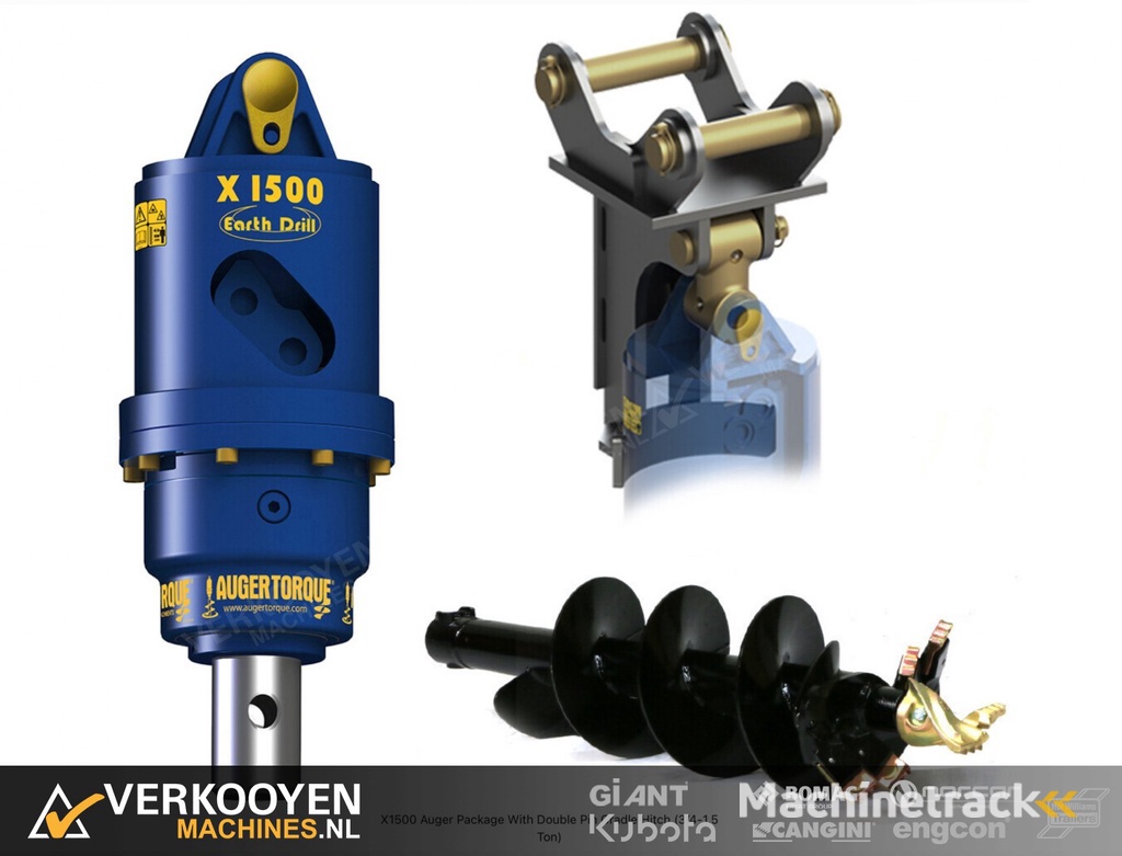2025 Auger Torque X1500 Grondboor ADV1295