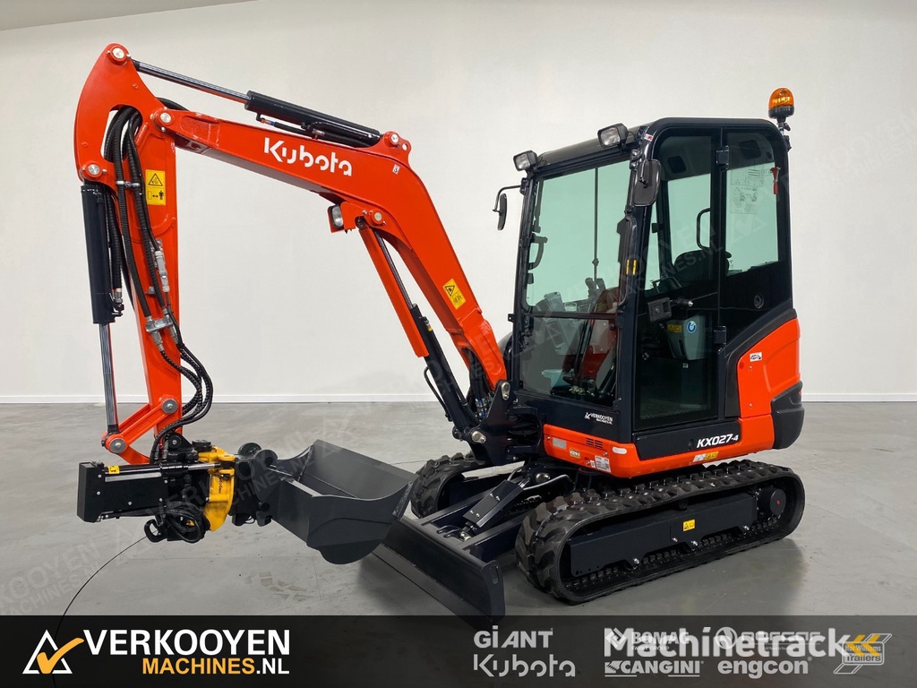 2025 Kubota KX027-4 Hi Spec + Engcon EC204-CW05 ADV1047