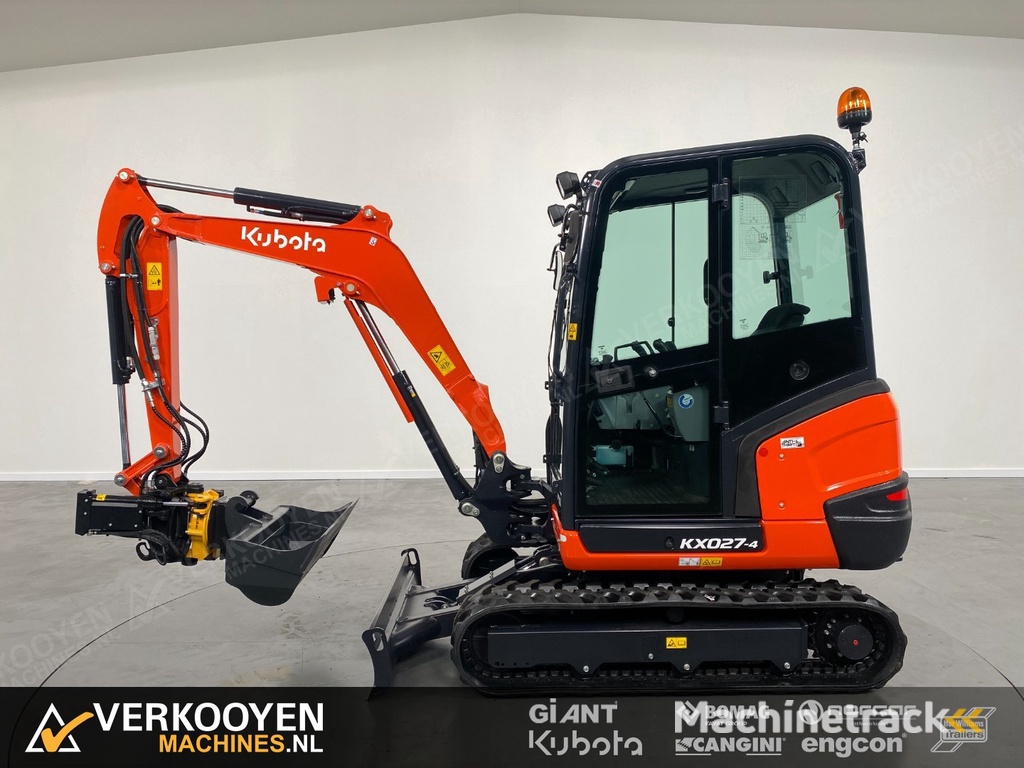2025 Kubota KX027-4 Hi Spec + Engcon EC204-CW05 ADV1047