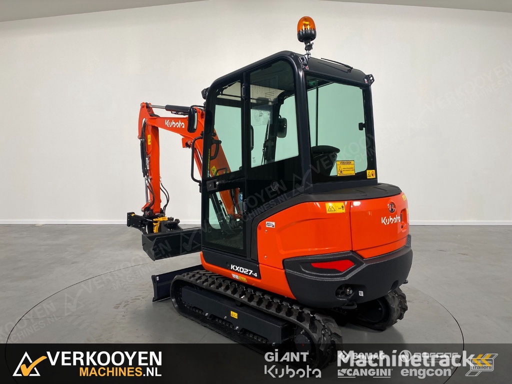 2025 Kubota KX027-4 Hi Spec + Engcon EC204-CW05 ADV1047