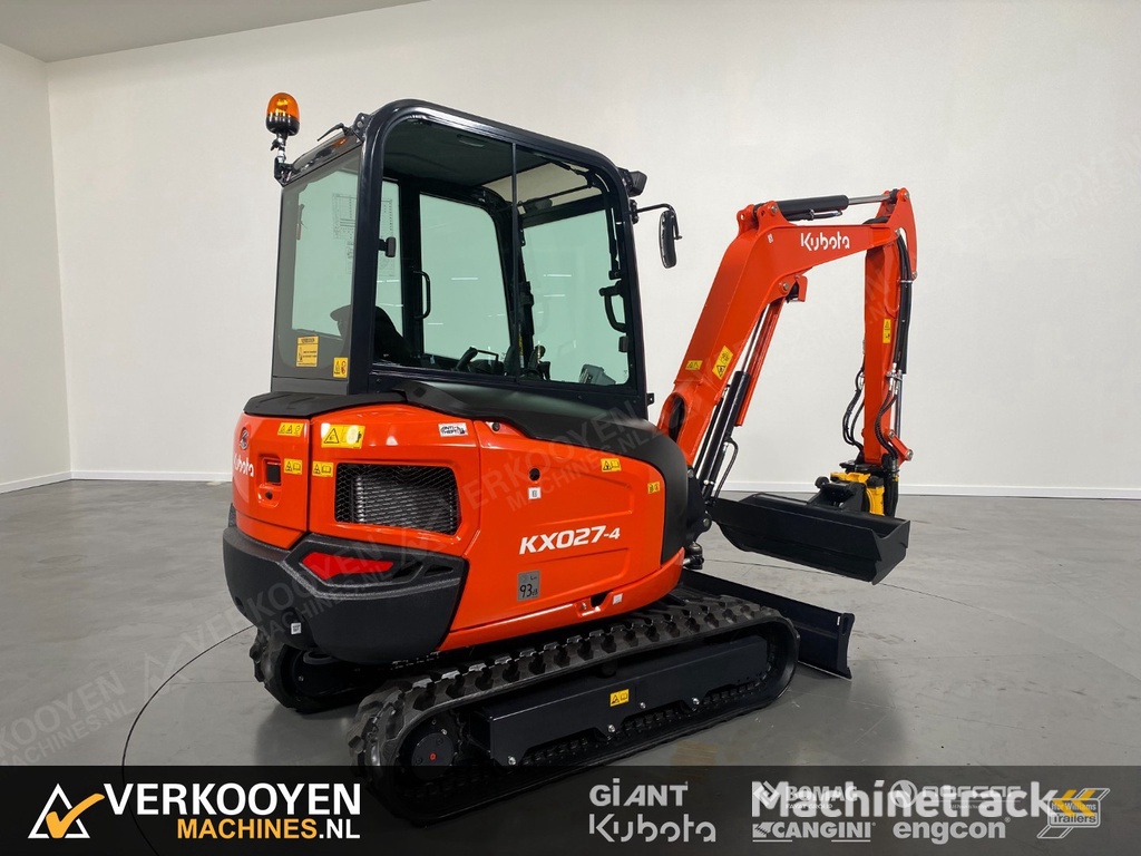 2025 Kubota KX027-4 Hi Spec + Engcon EC204-CW05 ADV1047