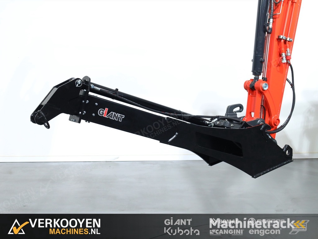 2025 Tobroco Giant Hijsbok 160-260cm Hydraulisch Giant + CW10-aanspan (GA500/50+) ADV1285