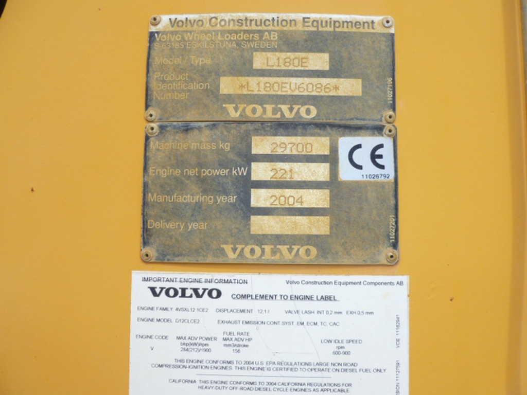 Volvo L180E