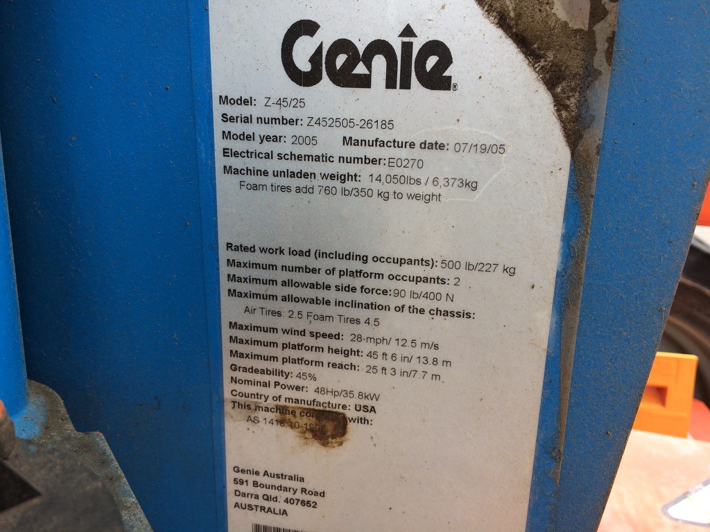 Genie Z45/25