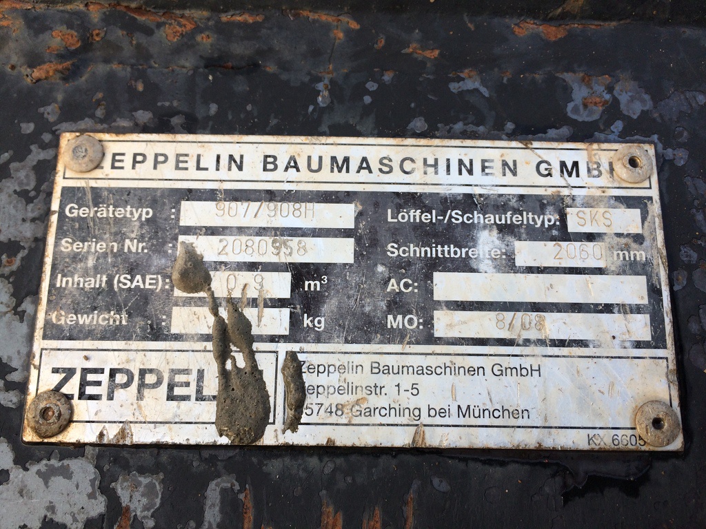 Zijkiep baken - Sidetip buckets