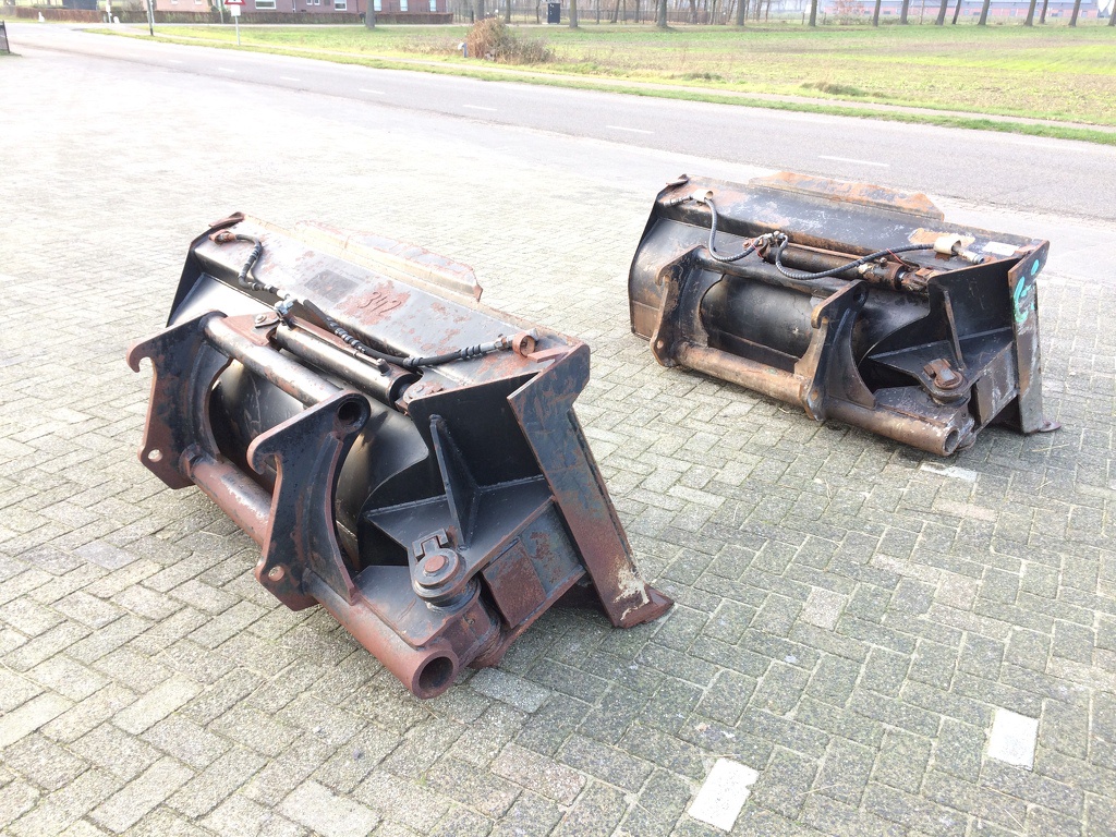 Zijkiep baken - Sidetip buckets