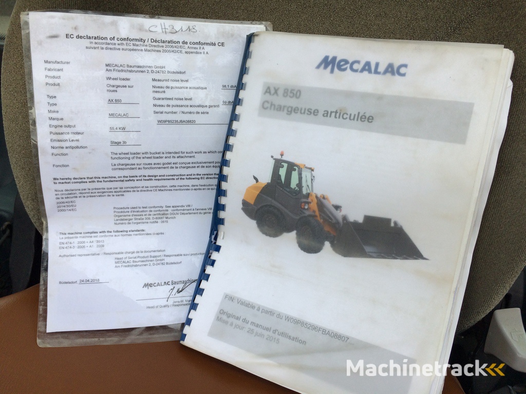 Mecalac AX850 2018