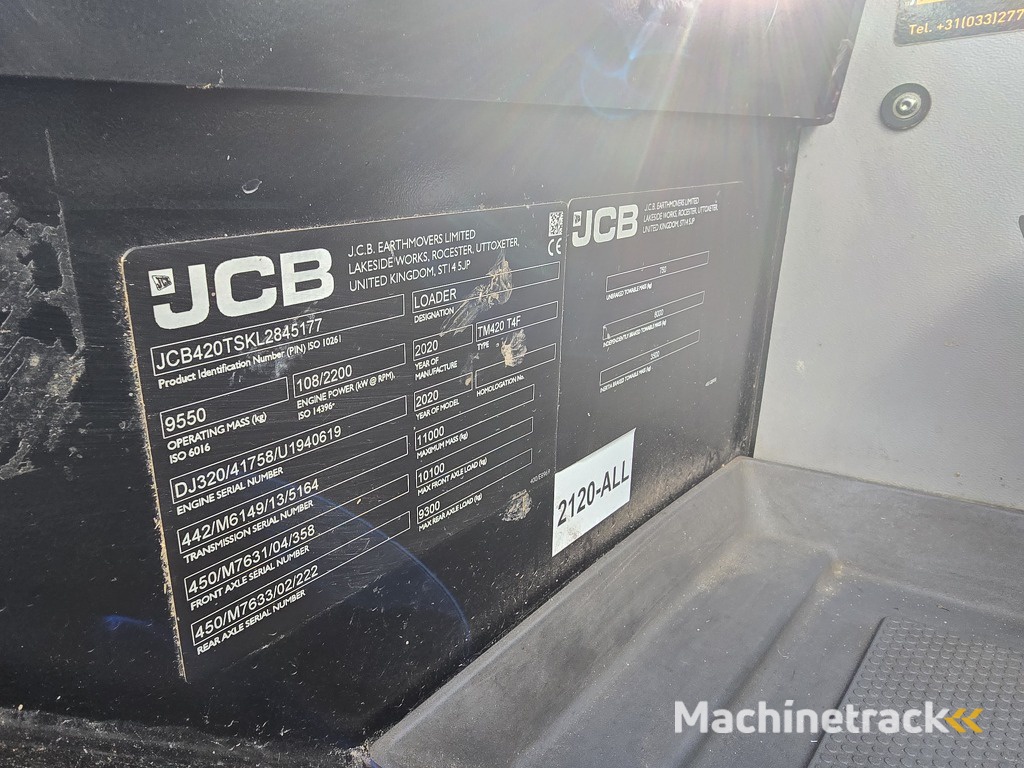 JCB TM 420 T4F