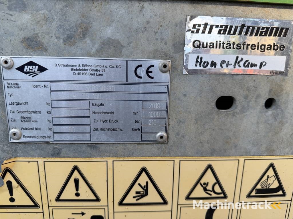 Strautmann TS 160 breedstrooier