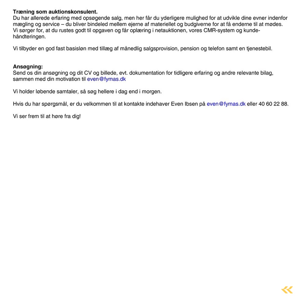 ABC - Vi søger sælgere !