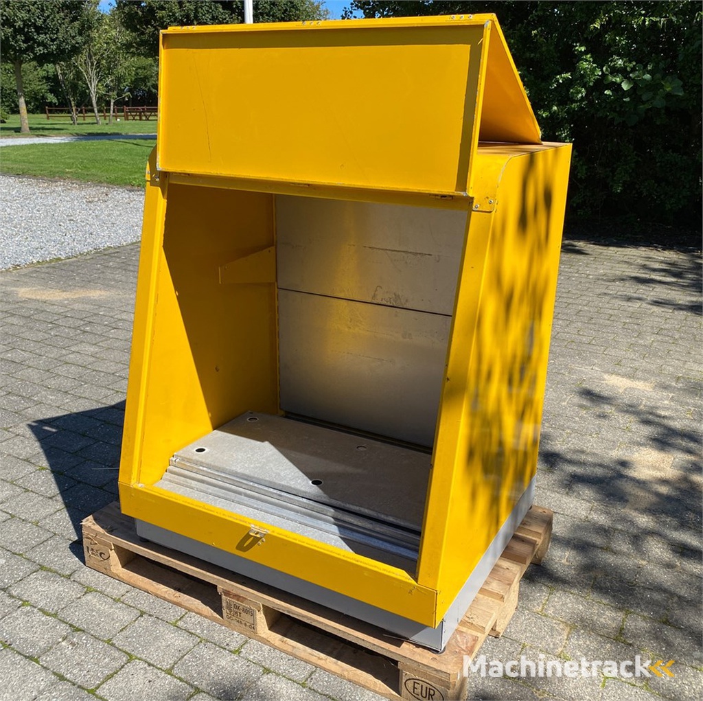 ABC Stålskab med låsemulighed