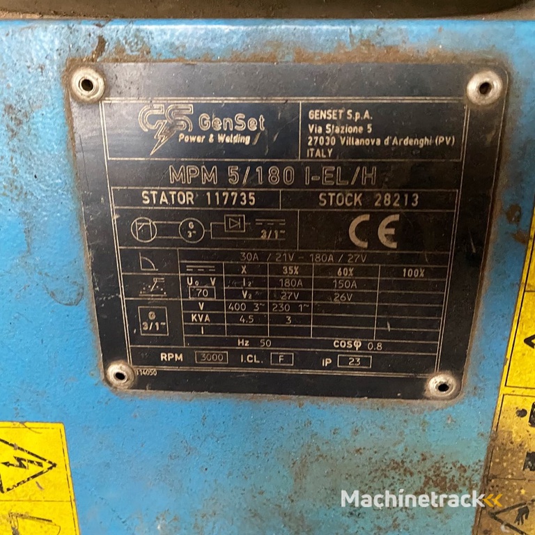 Motosaldatric MPM5/180l-EL/H