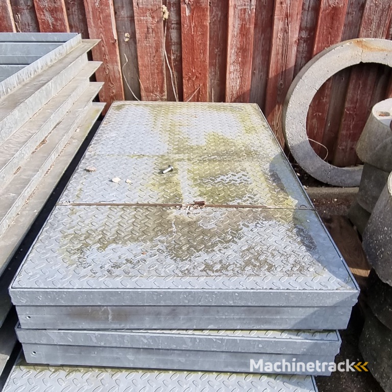 ABC Kabelbrønddæksel med 2 lemme 7 stk