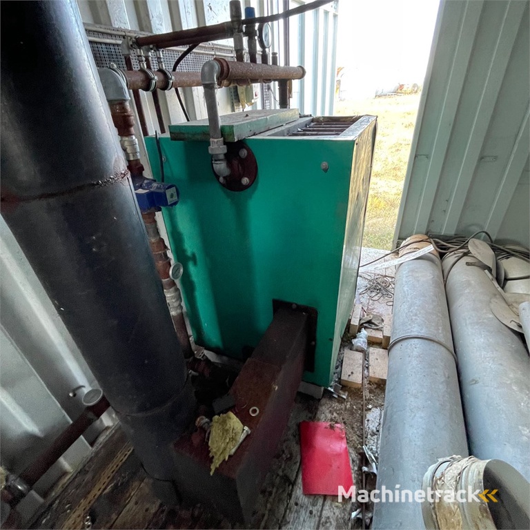 ABC 20 fods container med oliefyr og pillefyr