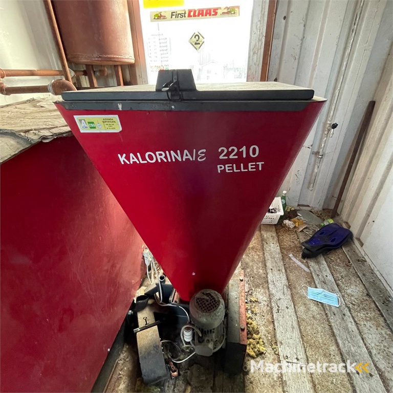 ABC 20 fods container med oliefyr og pillefyr