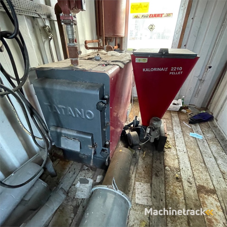 ABC 20 fods container med oliefyr og pillefyr