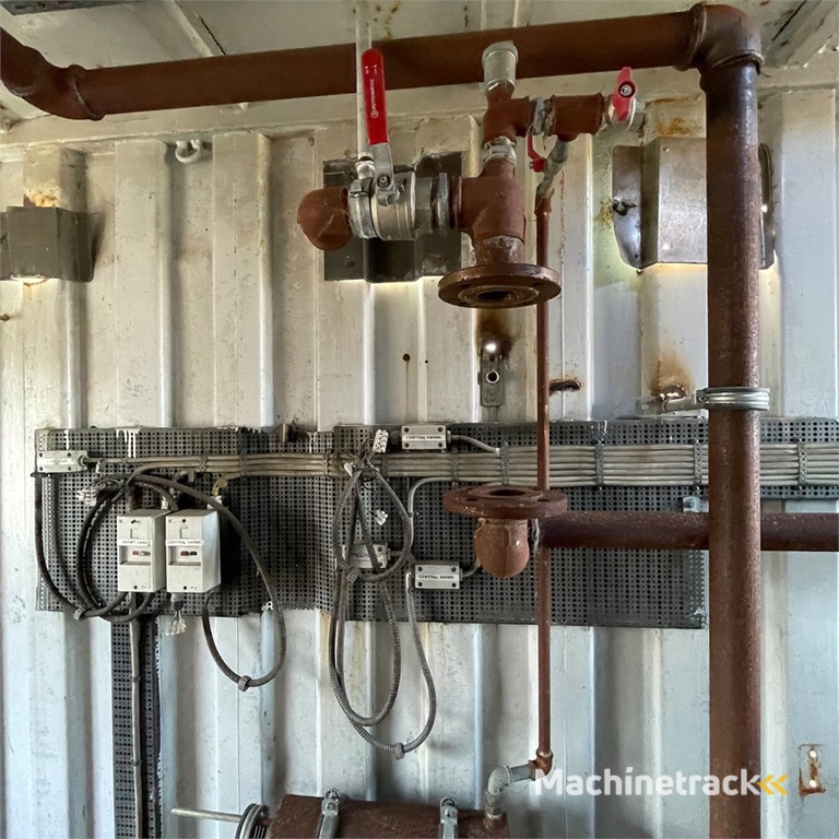 ABC 20 fods container med oliefyr og pillefyr