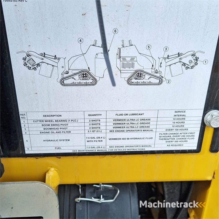 Vermeer SC 30 TX Stubfræser