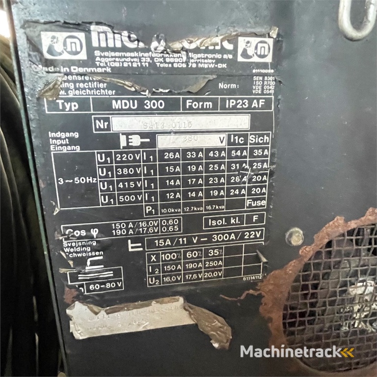 Migatronic TIG Svejser MDU 300