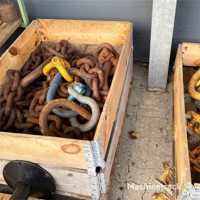 ABC 3 Paller med kæder og div. 20-30-40mm