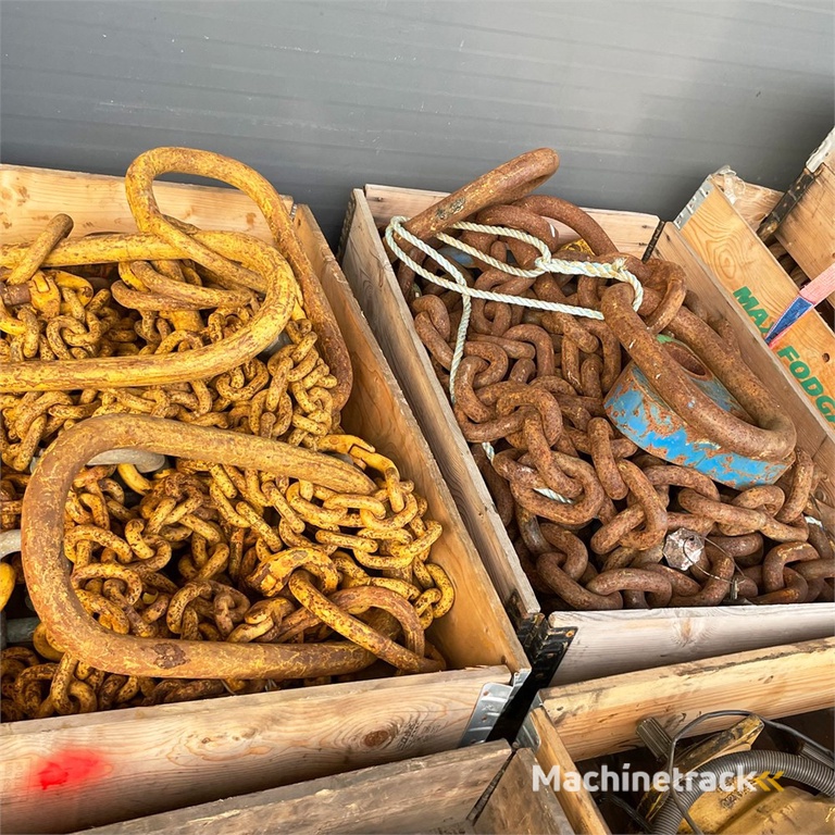 ABC 3 Paller med kæder og div. 20-30-40mm