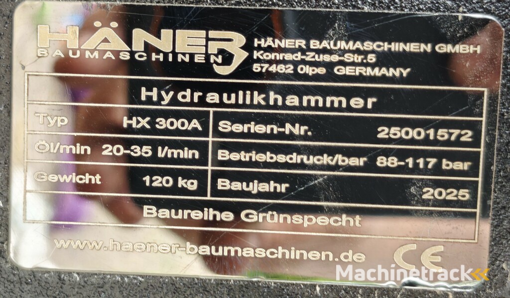 Sloophamer Häner HX 300A