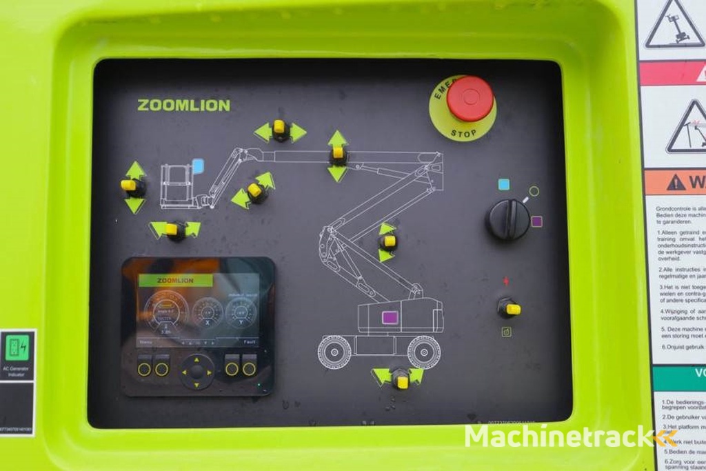 Zoomlion ZA20JERT-LI Fully Electric Lithium-Powered, 4x4 Ro