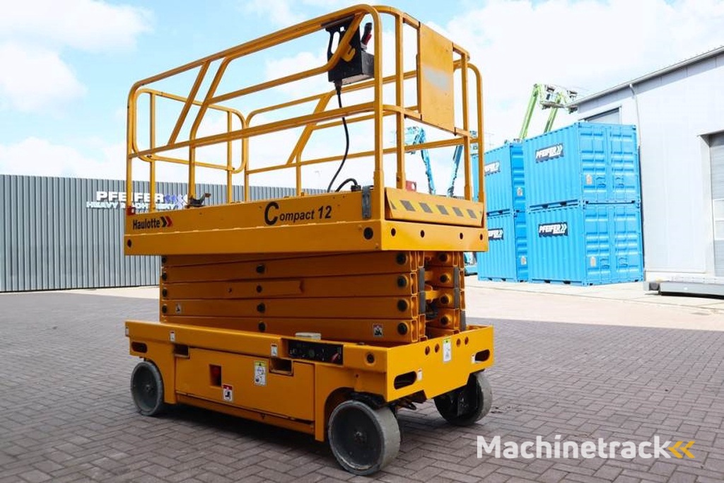 Haulotte Compact 12 Electric, 12m Working Height, 300kg Cap
