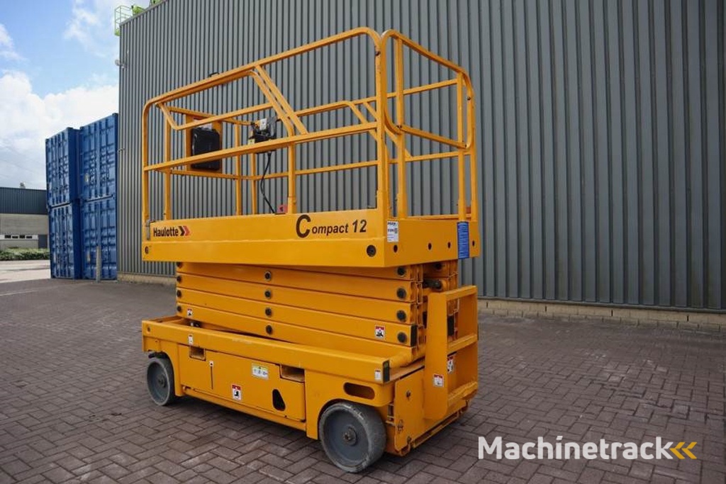 Haulotte Compact 12 Electric, 12m Working Height, 300kg Cap