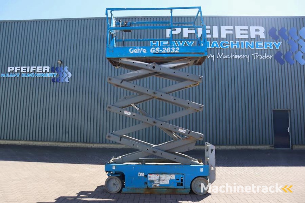 Genie GS2632 Electric, Working Height 10m, 227kg Capacit