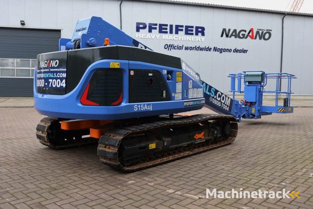 Nagano S15Auj Valid inspection, Diesel, 15 m Working Heig