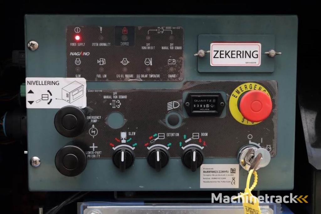 Nagano S15Auj Valid inspection, Diesel, 15 m Working Heig