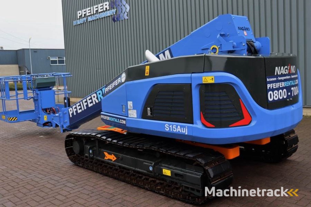 Nagano S15Auj Valid inspection, Diesel, 15 m Working Heig