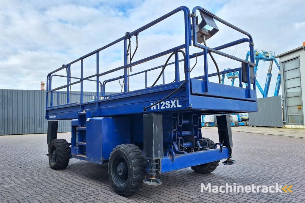 Haulotte H12SXL Diesel, 4x4 Drive, 12m Working Height, 700k