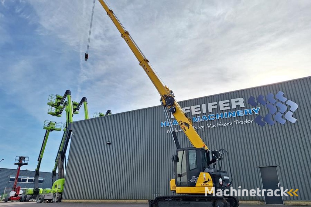 Jekko SPK60 Hybrid - Diesel + Electric, Pick & Carry Fun