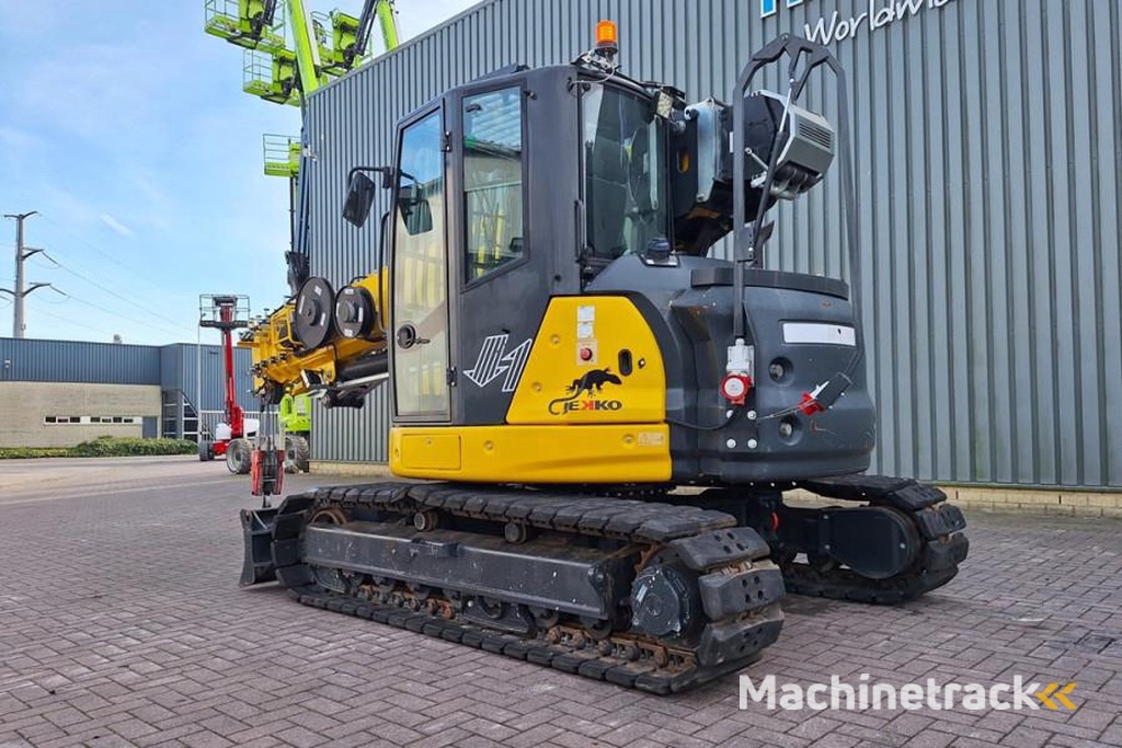 Jekko SPK60 Hybrid - Diesel + Electric, Pick & Carry Fun