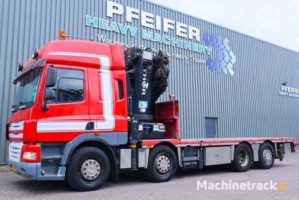 DAF CF85 With HMF 85t/m Crane Dutch Registration, HMF