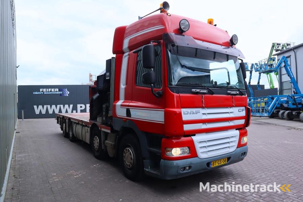 DAF CF85 With HMF 85t/m Crane Dutch Registration, HMF