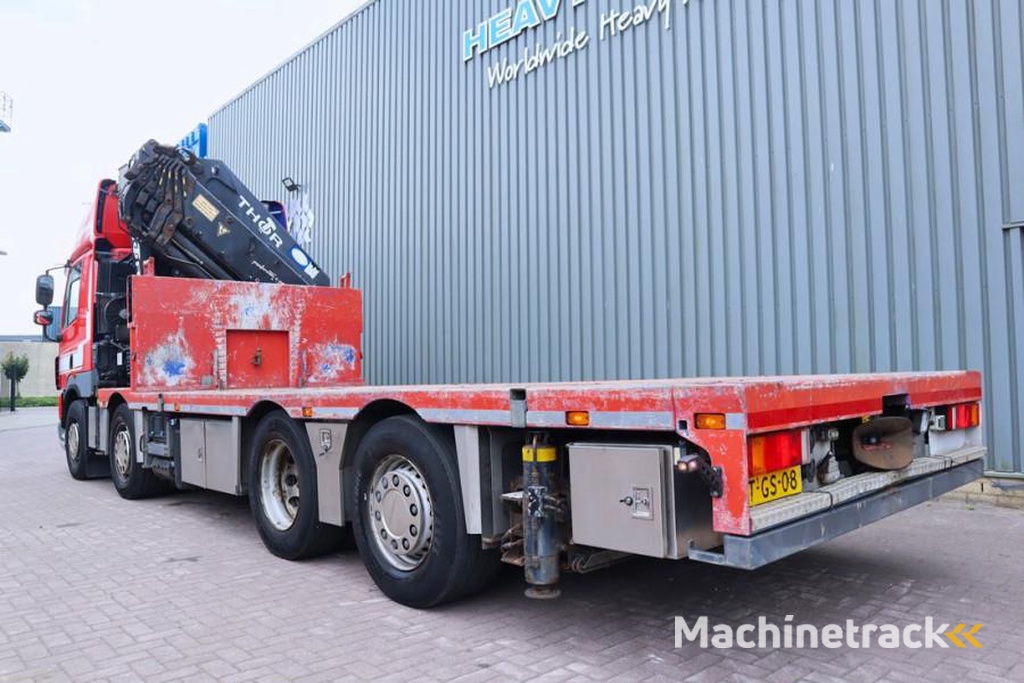 DAF CF85 With HMF 85t/m Crane Dutch Registration, HMF