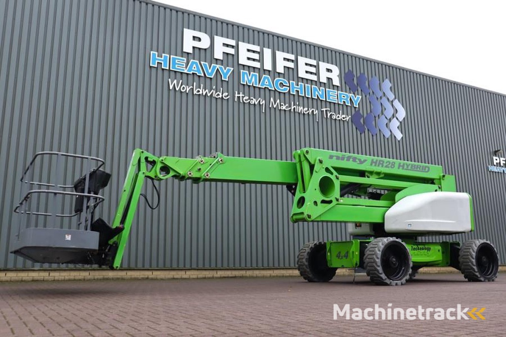 Niftylift HR28 HYBRIDE Valid inspection, *Guarantee! Hybrid,