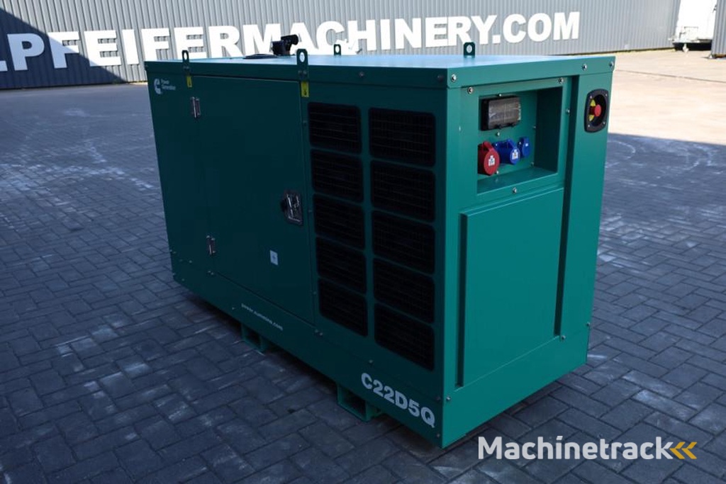 Cummins C22D5Q Declaration of Conformity, Diesel, 22kVA, A