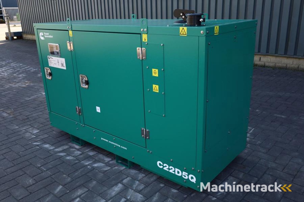 Cummins C22D5Q Declaration of Conformity, Diesel, 22kVA, A