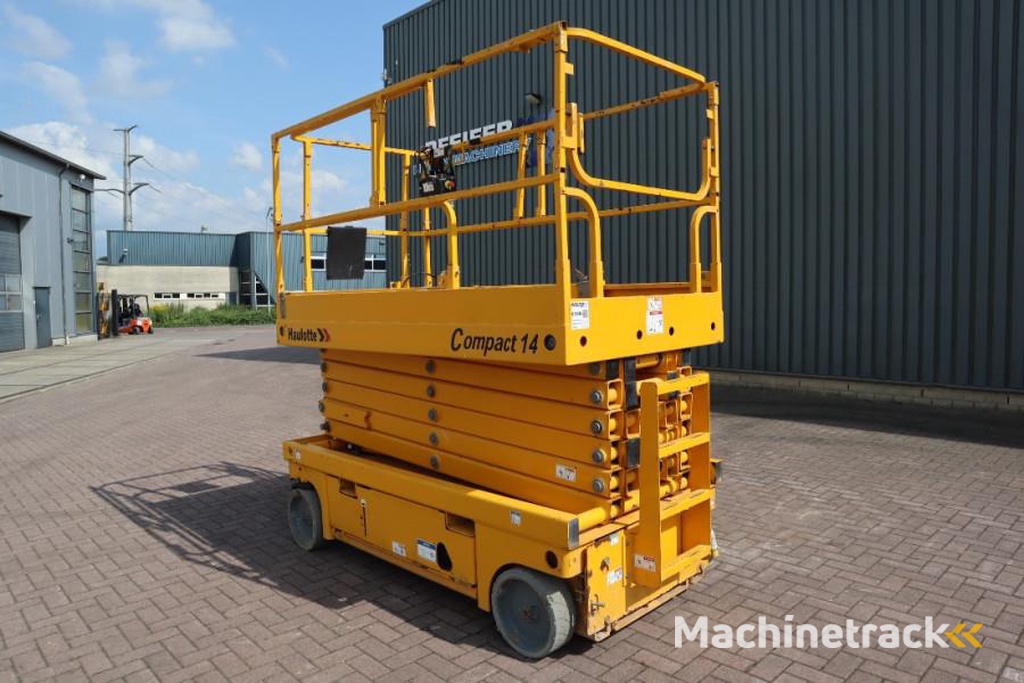 Haulotte Compact 14 Electric, 14m Working Height, 350kg Cap