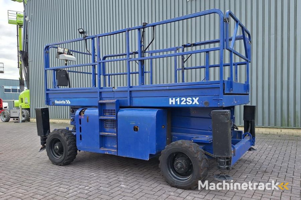 Haulotte H12SX Diesel, 4x4 Drive, 12m Working Height, 700kg