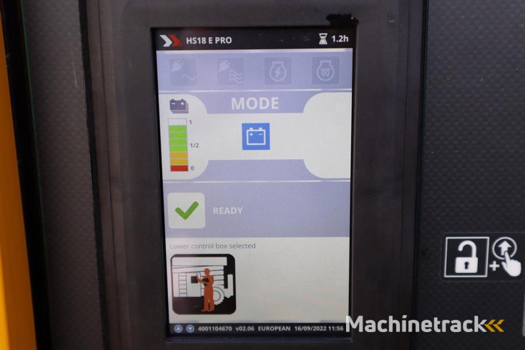 Haulotte HS18EPRO Full Electric 4x4 Drive, Versatile Use: O