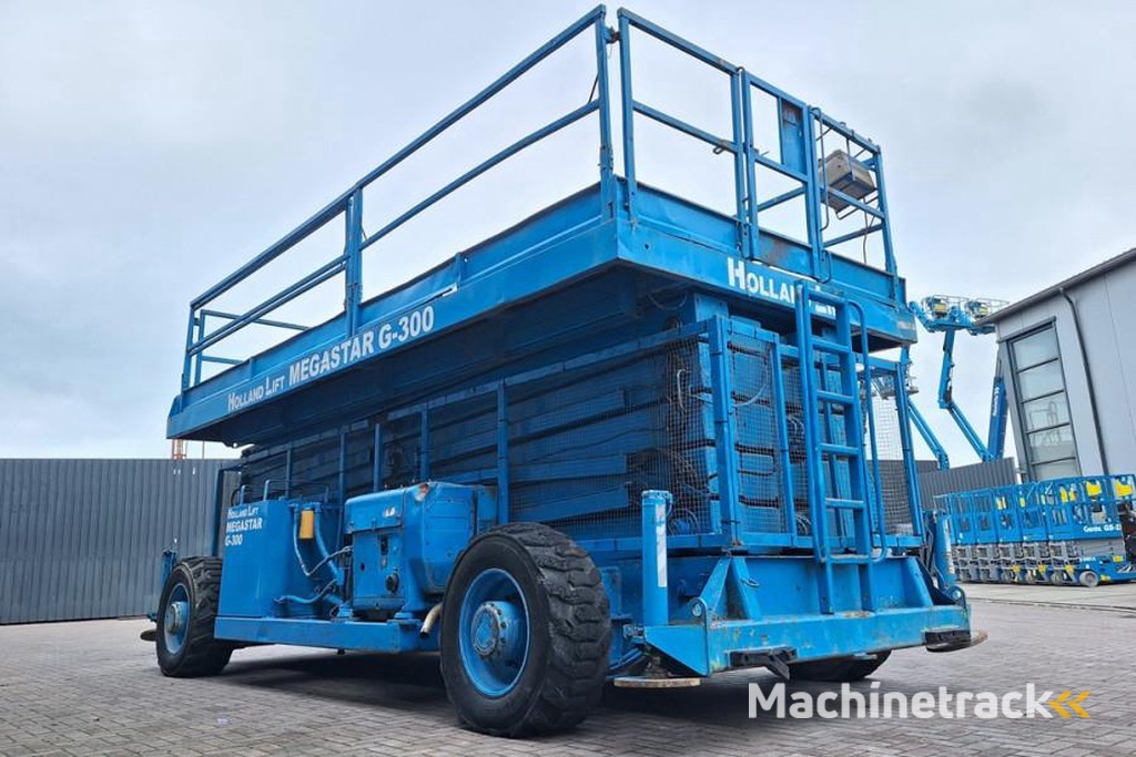 Holland Lift Megastar G300 Diesel, 4x4x4 Drive, 33.5m Working H