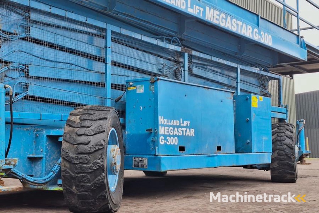 Holland Lift Megastar G300 Diesel, 4x4x4 Drive, 33.5m Working H