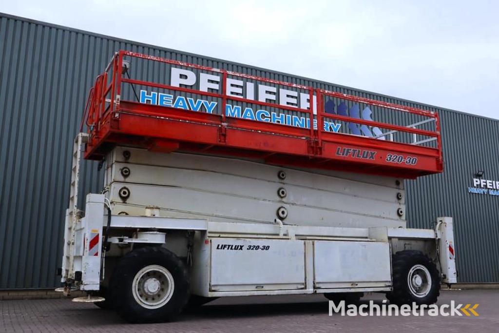 Liftlux SL320-30DS Diesel, 4x4 Drive, 34m Working Height,