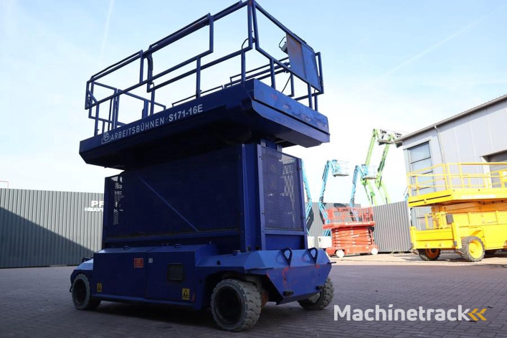 PB LIFT S171-16E Electric, 17.3m Working Height, 400k