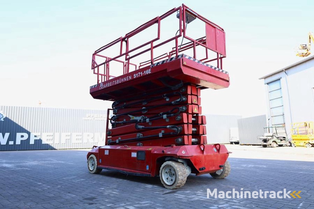 PB LIFT S171-16E Electric, 17.3m Working Height, 400k